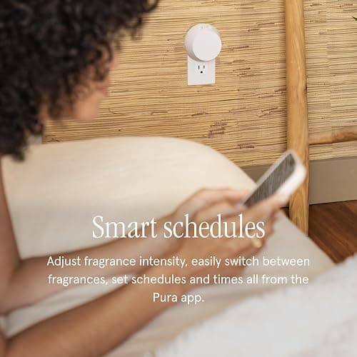 Pura & Unify Co. Home Scent Refill - Smart Air Diffuser - Up to 120-Hours of Luxury Fragrance per Refill - Home Essential - Clean & Safe Diffuser Fragrance - 2 Pack, Salt thumbnail 6