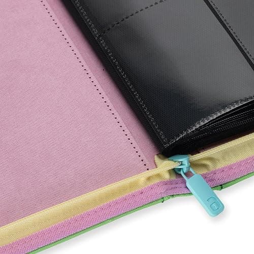 Vault X 12 Pocket Zip Binder, 480 Cards, Compatible with Pokemon Scarlet & Violet Stellar Crown Set, Exo-Tec Album Material, 20 Side-Loading Pages (SV7) thumbnail 4