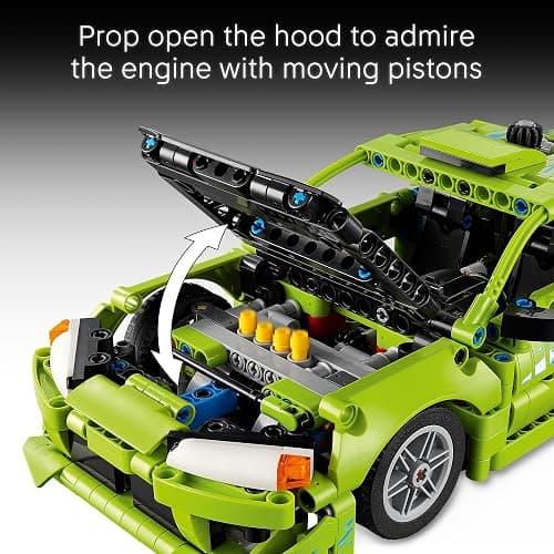 LEGO Technic Fast and Furious Mitsubishi Eclipse Car 42229 | Building Toys for Boys & Girls, Ages 14+, Toy Car Set for Display or Play, 827 pieces, Gift for Fans of the Movie thumbnail 4