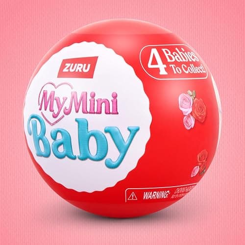 My Mini Baby Sweet Hearts 2 PACK by ZURU – Collectible Mystery Capsule Baby Doll with Accessories & Playset, Realistic Miniature Toy for Girls Ages 3+ thumbnail 6