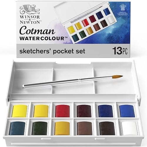 Winsor & Newton Cotman Aquarelle Set De Poche Esquisse - Image 1