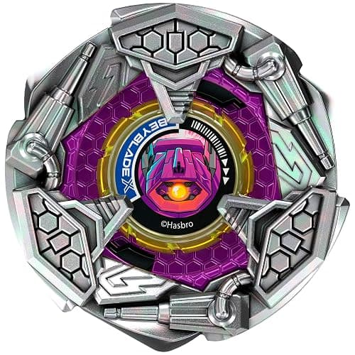 Beyblade X and Transformers Collab, Bumblebee 3-60GP vs. Shockwave 5-80O, 2 Takara Tomy Tops, 2 Launchers, Battling Top Game Toys, Ages 8+ (Amazon Exclusive) thumbnail 7