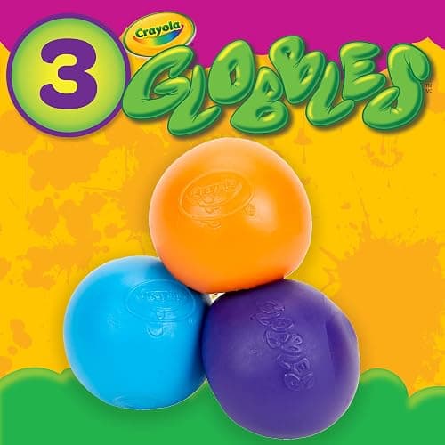 Crayola 74-7291 Globbles 3 in a Package, Assorted Colors thumbnail 6