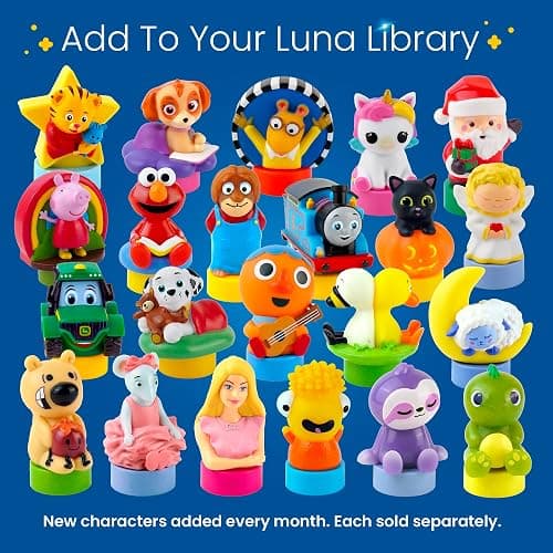 LUNA STORYTIME Bedtime Figurine Cartridge – Projects 5 Soothing Stories and 5 Bedtime Songs, Over 30 Minutes of Audio Content | Gift and Toy for Ages 3+ thumbnail 6