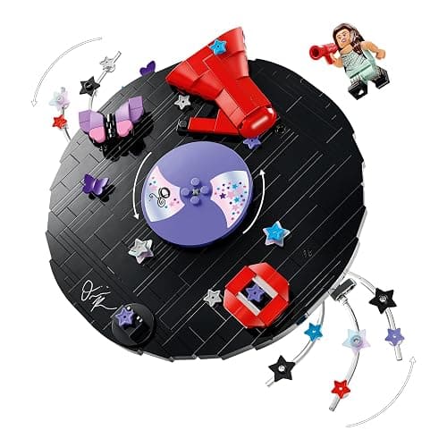LEGO Editions Olivia Rodrigo's Vinyl - Toy w/Record Model, Minifigure & Accessories - Desk or Wall Decor - Music Gift for 10+ Year Old Girls, Boys & Fans - 43028 thumbnail 3