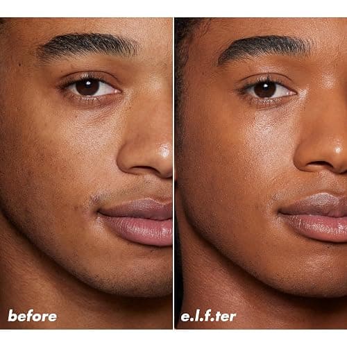 e.l.f. Halo Glow Skin Tint SPF 50, Tinted Moisturizer For Light, Buildable Coverage, Creates A Natural Glow, Vegan & Cruelty-Free, 12 Tan Cool thumbnail 4