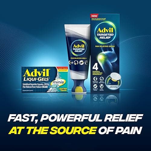 Advil Liqui-Gels minis Pain Reliever and Fever Reducer, Pain Medicine for Adults with Ibuprofen 200mg for Pain Relief - 200 Liquid Filled Capsules - Liqui-Gels (200mg) - 200mg thumbnail 14