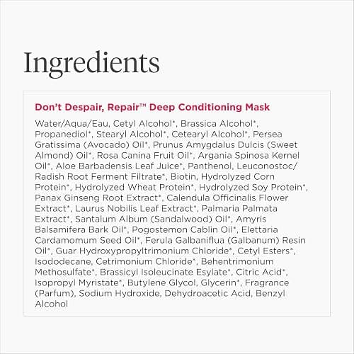 Briogeo Don't Despair, Repair! Deep Conditioning Mask, Deep Conditioner for Dry Damaged or Color Treated Hair, Prevent Future Breakage, Protein Mask for Stronger Hair, Vegan, Cruelty-Free thumbnail 12