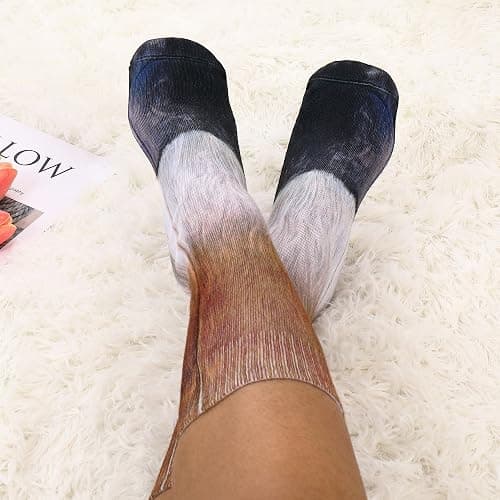 Animal Paws Socks - Funny 3D Animal Socks Crazy Cat Tiger Dog Paw Crew Socks Novelty Socks Gag Gifts thumbnail 6