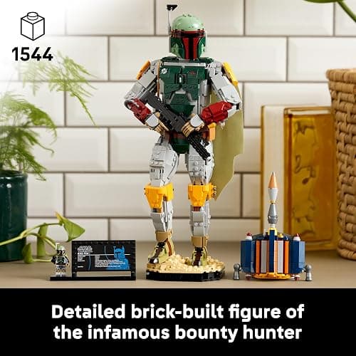 LEGO Star Wars Boba Fett 75455 | Collectible Building Sets for Adults, Ages 18+, Movie Display for Bedroom or Book Shelf, 1,544 pieces, Gift for Fans thumbnail 3