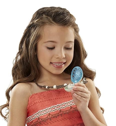 Disney Moanas Magic Shell Heart Light Up Necklace by Te Fiti Brand Name Disney Moana thumbnail 5