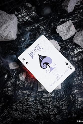 Disney Tim Burton's Nightmare Before Christmas Inspired Playing Cards Featuring Jack Skellington, 1 Deck for Halloween Gifts, Christmas Stocking Stuffers, or Vacation Travel Games thumbnail 8