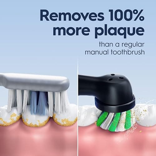 Oral-B Pro 1000 Rechargeable Electric Toothbrush, Black thumbnail 2