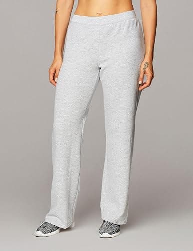 Hanes Women's Sweatpants, EcoSmart Fleece Pants, Pocketless Open-Bottom Sweatpant, Regular & Petite thumbnail 7