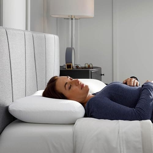 Tempur-Pedic Memory Foam Symphony Pillow Luxury Soft Feel, Standard, White thumbnail 10
