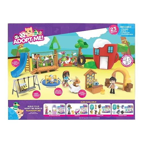 Adopt Me! Coffee Shop and Playground Large Playset - Top Online Game - Exclusive Virtual Item Code Included - Featuring Your Favorite Pets, Characters, and Playscapes - Ages 6+ thumbnail 5