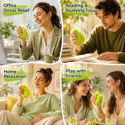 Crunchy Lemon Squishy, Color Changing Crispy Lemon Stress Ball for Anxiety Relief Toy Squeeze Shapeable for Adults thumbnail 7