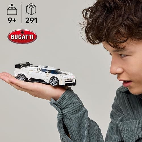 LEGO Speed Champions Bugatti Centodieci Hyper Sports Car Toy - Model Kit & Pretend Play Toy for Boys & Girls, Ages 9+ - Italian Model Car Kit for Racing Fans - Gift Idea for Birthdays - 77240 thumbnail 3