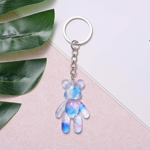 Aesnefe Pocket Worry Bear Hug, Anxiety Relief Keepsake, Mental Health Encouragement Gift, Emotional Support Token, Stress Comfort Gift for Teens & Adults, Light Blue thumbnail 2