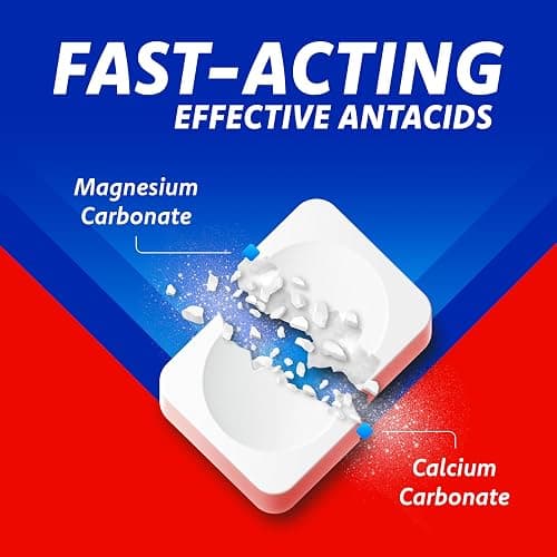 Rennie Peppermint Antacid Chewable Tablets, Heartburn Indigestion, 96 Pack | For Heartburn And Indigestion, Chewable Tablets, Neutralise Excess Stomach Acid, With Calcium Carbonate & Magnesium Carbonate thumbnail 7