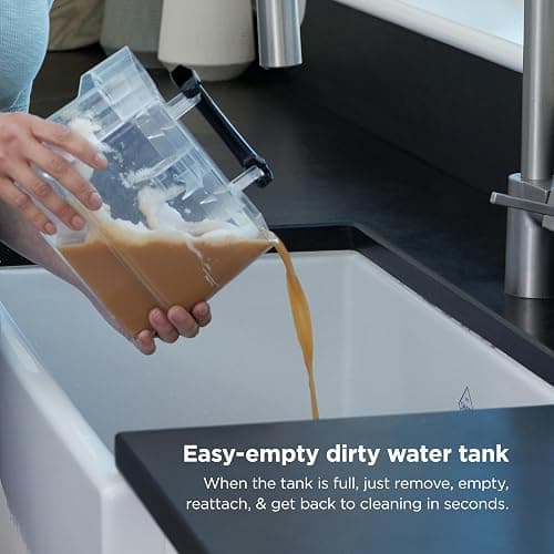 Shark StainStriker Portable Carpet Upholstery & Area Rug Cleaner, Bonus XL Tool & Full-Size Cleaning Solution, Stain & Odor Remover, Perfect for Car Interiors, 4 Cleaning Tools, Nordic Blue, PX202BRN thumbnail 7