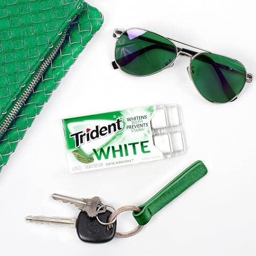 Trident White Spearmint Sugar-Free Chewing Gum, 9 Pack of 16 Pieces (144 Total Pieces) thumbnail 8
