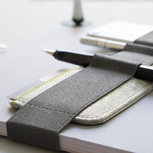 Beblau Slim Schlanker Schreibtisch Organizer zum Anbringen an Laptop & Notebook | Kabel Organizer & Büro Gadget | Flexibles Schreibtisch Zubehör für 13"-17" Laptops & A4-Notebooks | Zartes Lila thumbnail 9