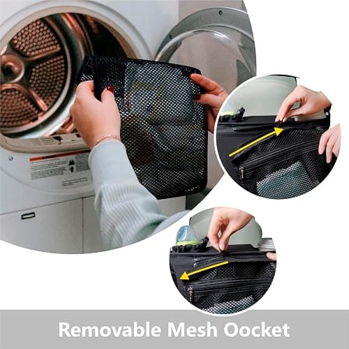 TOPDesign Universal Baby Stroller Organizer, Stroller Caddy with Detachable Mesh Bag & Heightened Insulated Cup Holders & Non-Slip Secure Hooks Accessories, Fits Most Strollers (Zoo 2) thumbnail 3