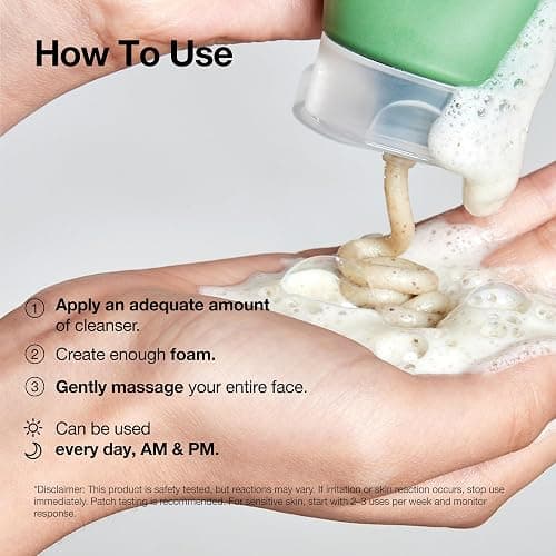 ANUA Heartleaf Quercetinol Pore Deep Cleansing Foam, Facial Cleanser, for Double Cleansing, BHA, Hyaluronic Acid, Glycerin, Face Wash, Blackhead Remover, Korean Skincare (150ml/5.07 fl.oz.) thumbnail 7