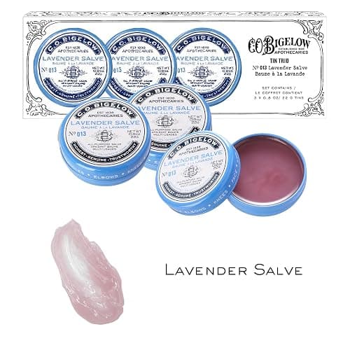 C.O. Bigelow Lavender Salve Tins, Pack of 3 Lip Balm Tins, All Purpose Salve for Lips, Cuticles, Hands & Dry Skin, Lip Balm Set, 0.8 oz thumbnail 5