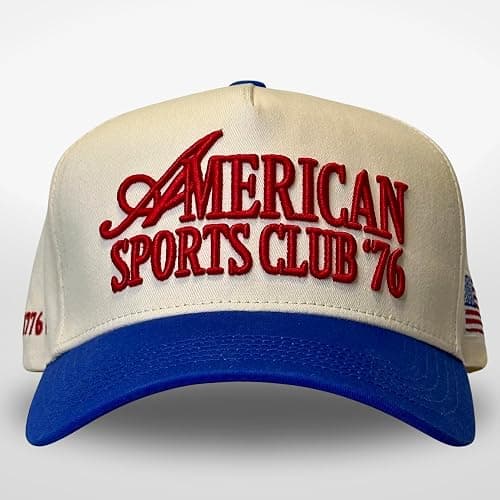Vintage Sport Trucker Hat | Men & Women | Trendy Pickleball Golf Hats Men | American Cute Country Western | Cotton | Snapback thumbnail 2
