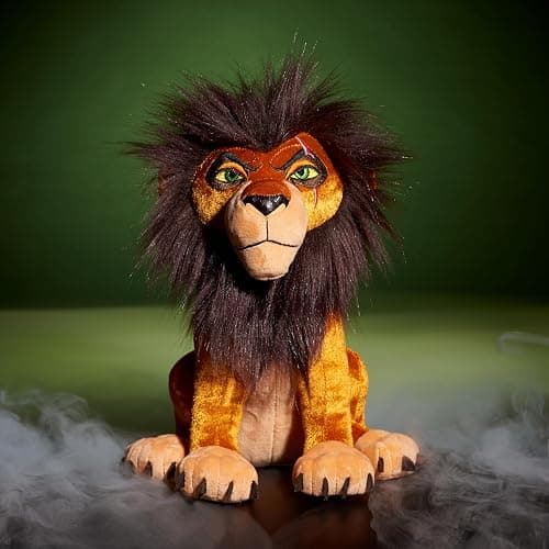 Disney Villains Collection: Scar, 13-inch Collectible Stuffed Animal, The Lion King, Kids Toys for Ages 3 Up by Just Play thumbnail 2