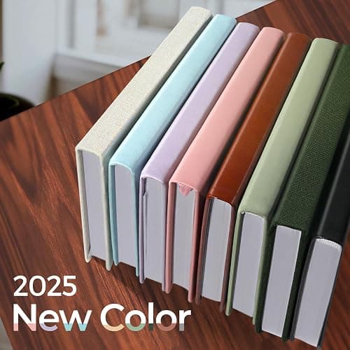 SUNEE 2026 Weekly & Monthly Hardcover Planner 5.5" x 8.3" - 12 Month (January 2026 - December 2026), Small Hardcover Planner, Pocket, Notes, 100 GSM Paper, Brown thumbnail 8