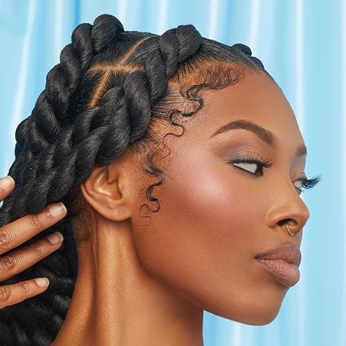 KISS COLORS & CARE Maximum Hold Edge Fixer, Non-Greasy Gel Formula Infused With Biotin B7, 24 Hour Hold, ‘Pineapple’ Scented, 3.38 Fl. Oz. (100 ml) thumbnail 3