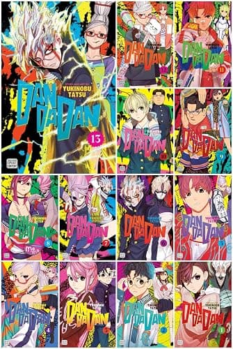 Dandadan Manga Series 13-Book Ultimate Collection Set (Vol.1 to Vol.13) - Action‑Packed, Supernatural Romance Shōnen Adventure - Image 1