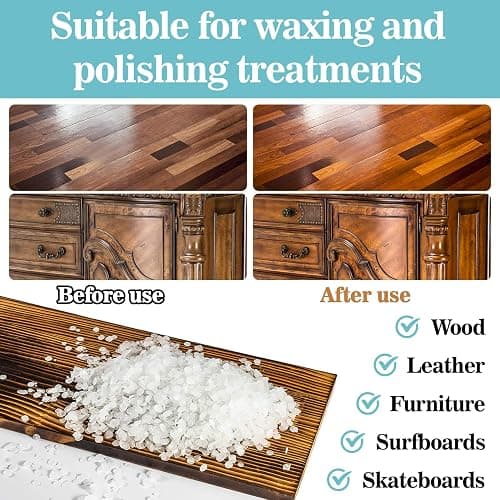 CARGEN 885g Paraffin Wax Pellets - Paraffin Wax Candle Making,Pure Paraffin Wax,Paraffin Wax Beads,Paraffin Wax Candle,Paraffin Candles for Craft,Candle Making Furniture,Spa,Hand Treatments thumbnail 6