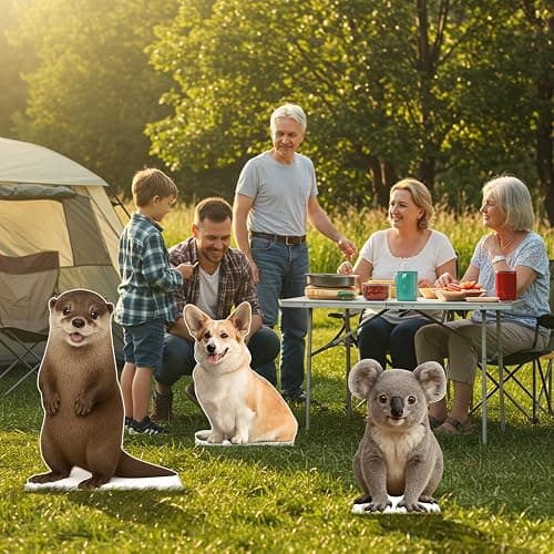 EnjoyView Eagle 3FT Life Size Cardboard Cutout, Fun Animal Standup, Perfect for Events, Party Decor, Birthday and Photos, 1 PC thumbnail 6
