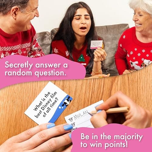 Herd Mentality: Udderly Funny Family Board Game | Easy & Fun for Big Groups of 4-20 Players | Includes 20 Extra Exclusive Questions thumbnail 5