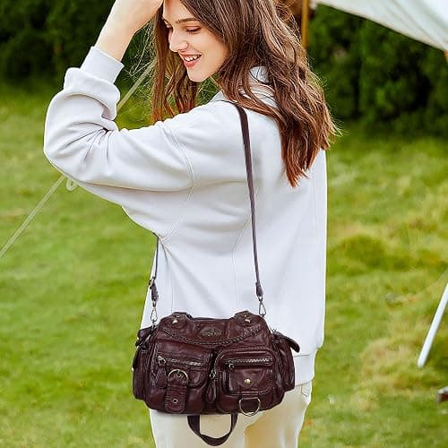 Angel Kiss Hobo Bags for Women Shoulder Bag Shoulder Purses and Handbags Vegan Leather Hobo Handbags Crossbody Bags thumbnail 8
