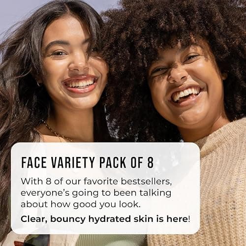 Avatara All-Stars 8-Pack Facial Sheet Mask Variety Pack | Clean K-Beauty Set for Dry, Sensitive, Uneven Skin | Gentle Moisture | Fragrance-Free, Paraben-Free & Cruelty-Free Korean Masks thumbnail 6