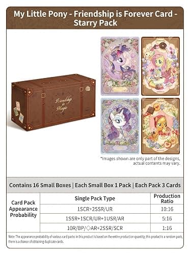 KAYOU My Little Pony Friendship Eternal Cards Star Edition Series 1 Collector Box【CN】 thumbnail 2