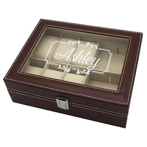 Personalized Monogram Jewelry Box