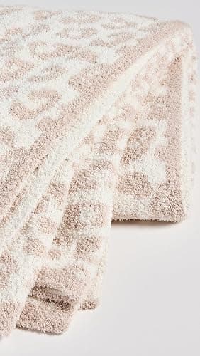 Barefoot Dreams® CozyChic® Barefoot in The Wild Throw, Cream-Stone, 54"x72" thumbnail 3