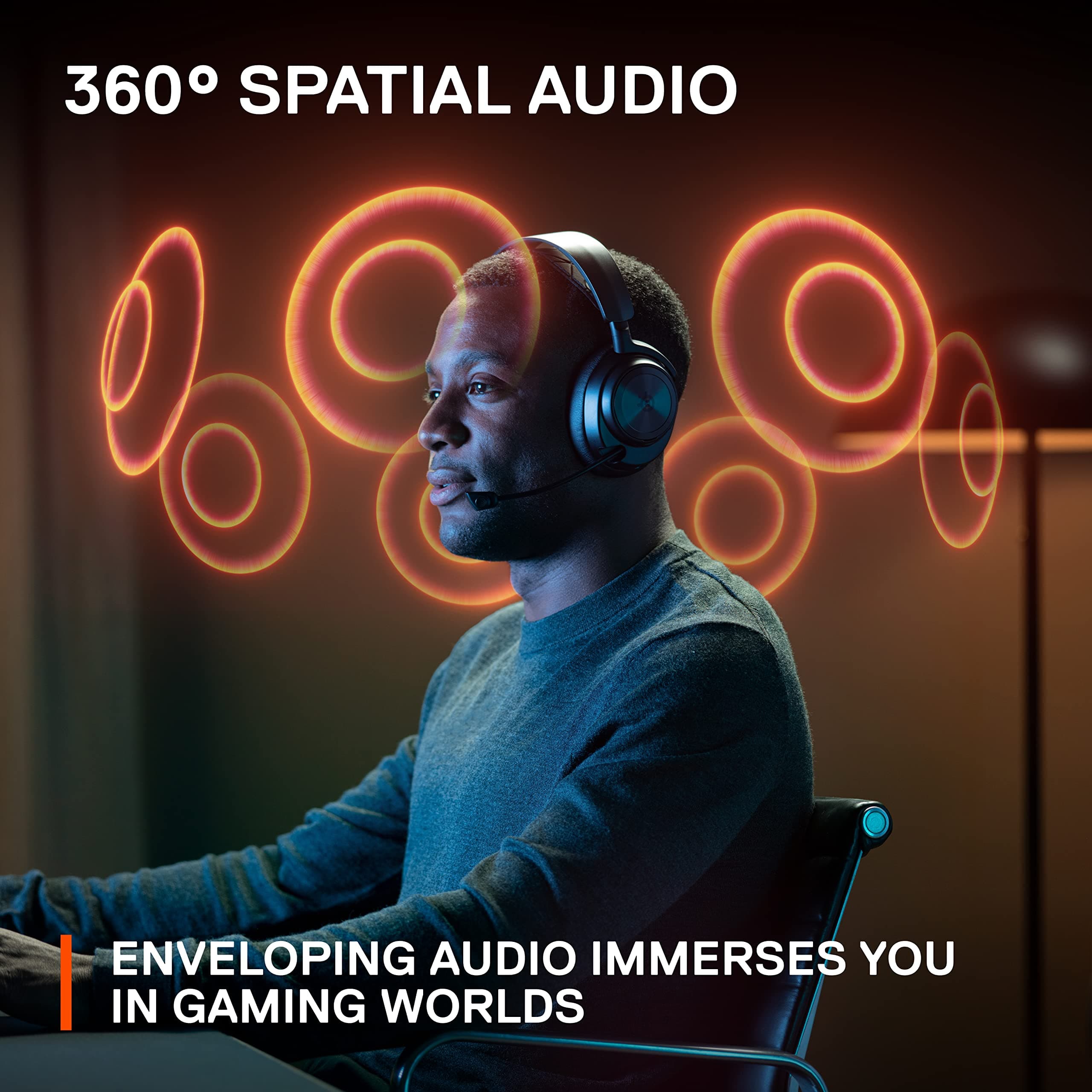 SteelSeries Arctis Nova Pro X Wired Multi-System Gaming Headset - Xbox, PC, PlayStation & Switch - 360° Spatial Audio - Hi-Res GameDAC Gen 2 - AI-Powered Noise-Cancelling ClearCast Gen 2 Microphone thumbnail 3