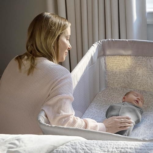SwaddleMe by Ingenuity Compression Swaddle Pod, Two-Way Zipper for Easy Changes, Improves Sleep & Calms Startle Reflex, 0-2 Months, 2-Pack - Dino Jam - Dino Jam thumbnail 11