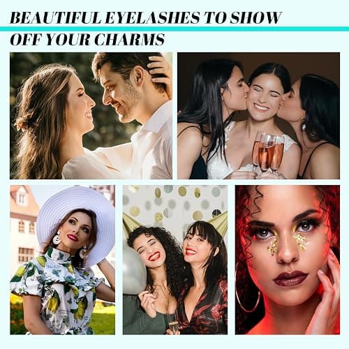 Lash Extension Kit 320Pcs,DIY Individual Lashes Clusters Kit,Lash Bond And Seal,Lash Remover For Eyelashes Extensions,Lash Applicator Tool For False Eyelash Cluster Kit At Home(40D50D,D-Mix9-16mmKit) thumbnail 8