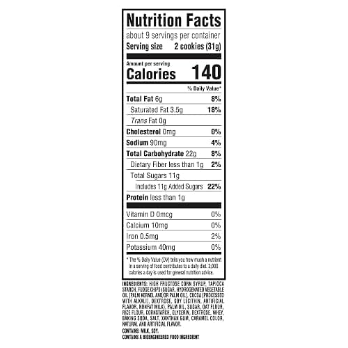 CHIPS AHOY! Chewy Gluten Free Fudgy Chocolate Chip Cookies, 9.75 oz (Pack of 2) thumbnail 2
