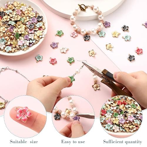 Bucherry 208 Pcs Letter Metal Charms for Jewelry Making Mix Initial Double Side Charms for DIY Bracelet Necklace Making thumbnail 3