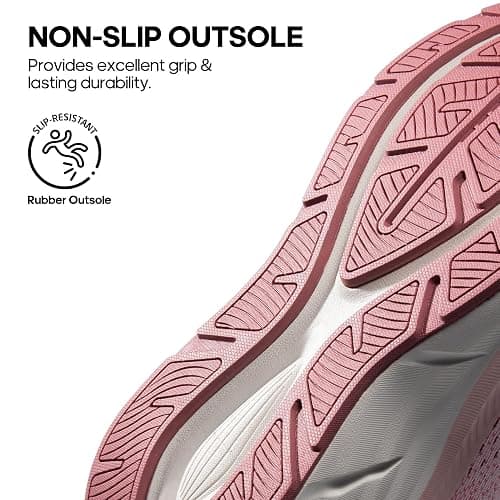 NORTIV 8 Women's Walking Shoes Cushion Comfortable ActiveBreeze Running Tennis Shoes Non-Slip Workout Gym Sports Athletic Breathable Fashion Sneakers thumbnail 7