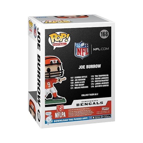 Funko Joe Burrow (Cincinnati Bengals) Pop! NFL Series 9 thumbnail 2